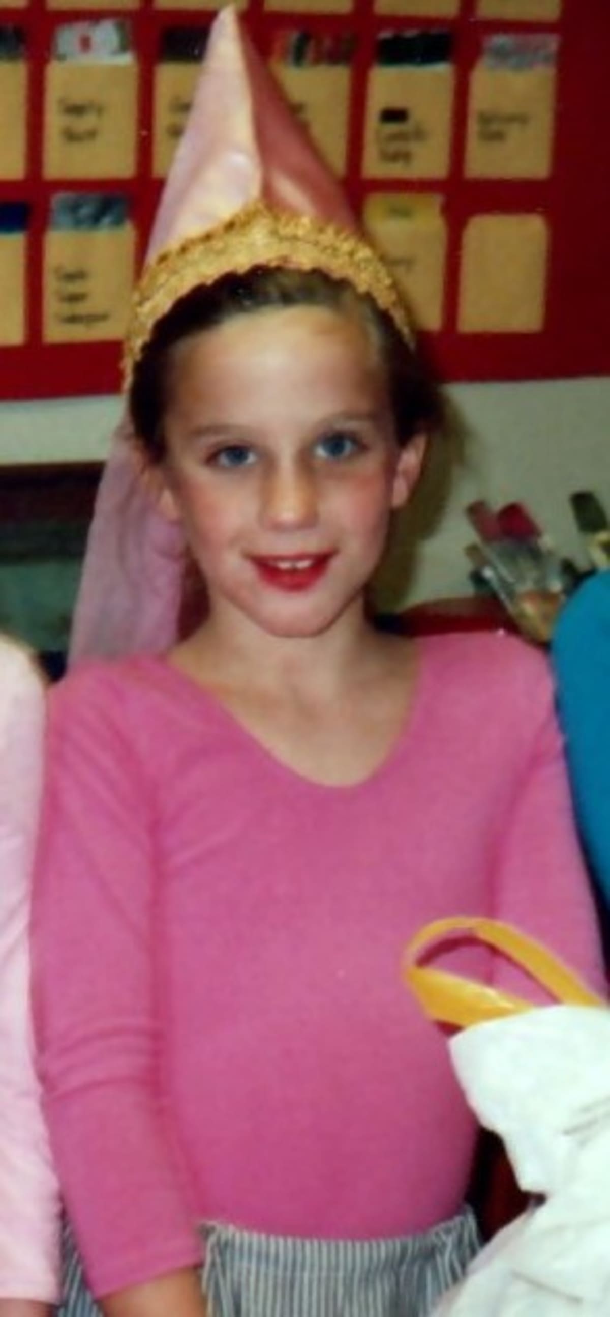 Abby Rossmoore as a PS1 student