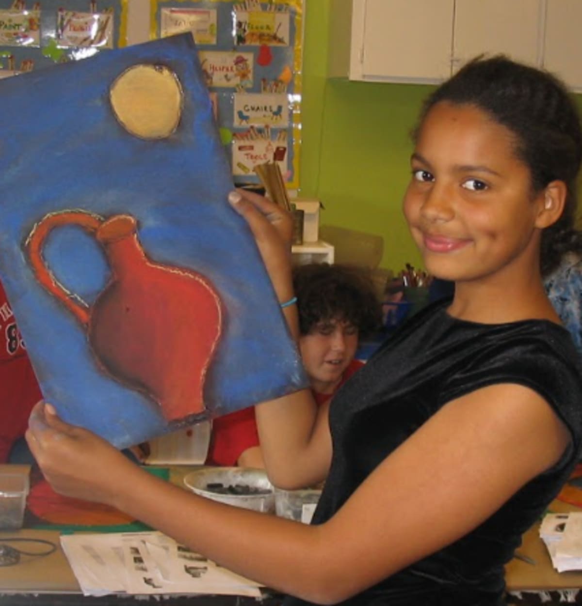 Avery Breuer (Hill) as a PS1 student