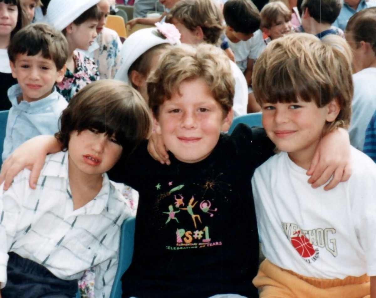 Colin Lenington as a PS1 student