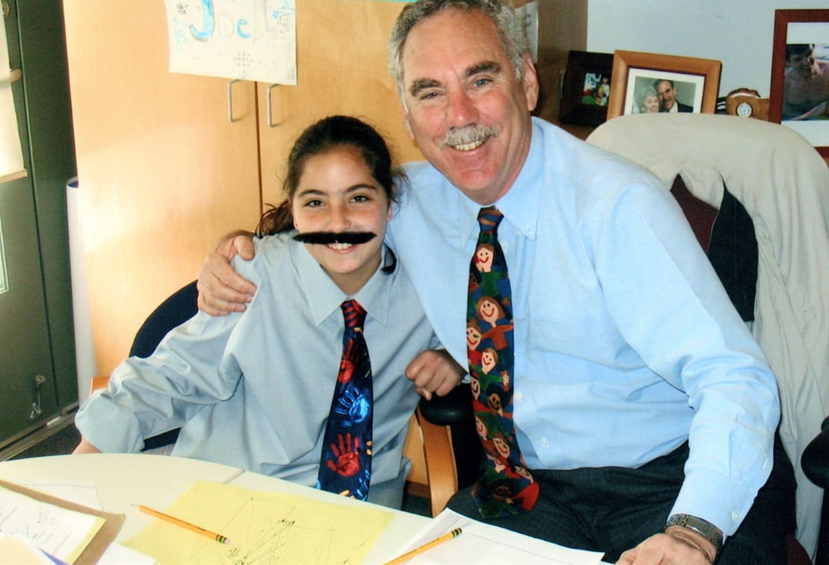 Emily Gasster as a PS1 student