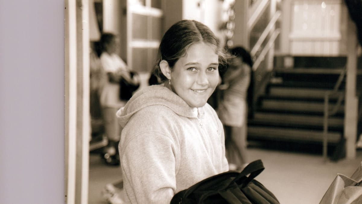 Gina Rockenwagner as a PS1 student