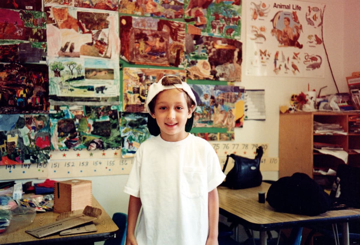 James Weinberger as a PS1 student