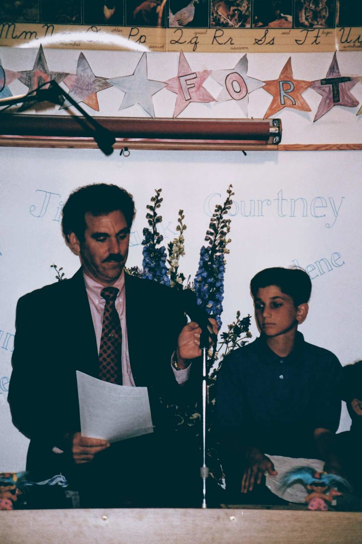 Jim Starr as a PS1 student