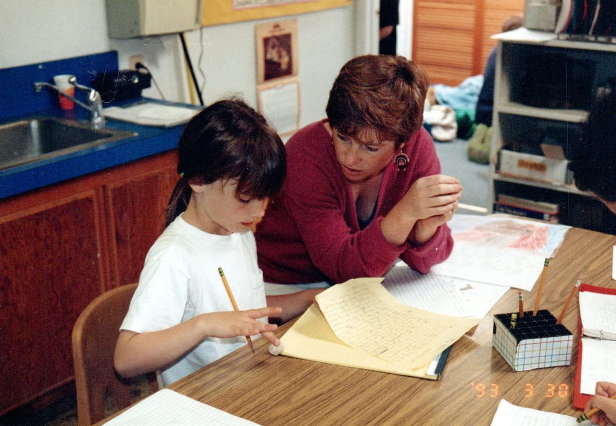 Jody Donnelly as a PS1 student