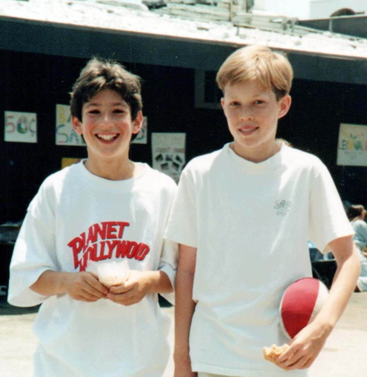 Josh Berger as a PS1 student
