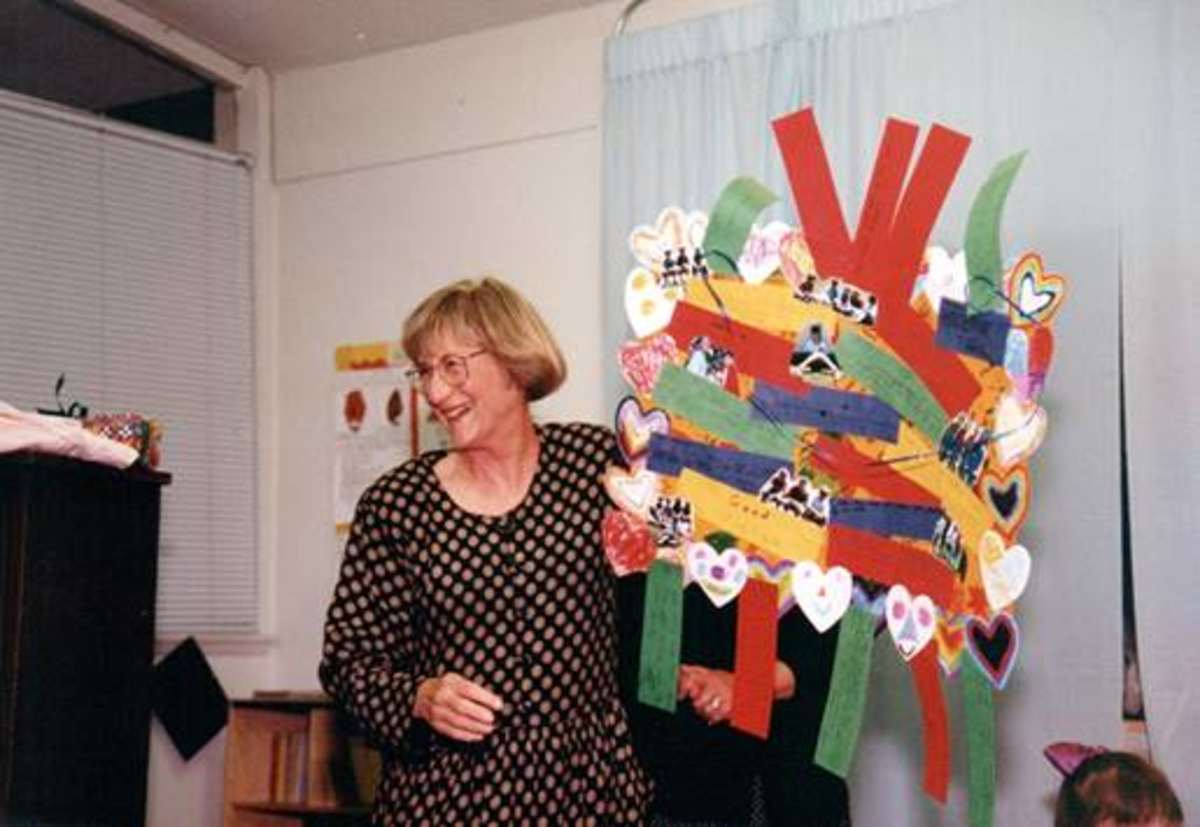Nancy Nason as a PS1 student