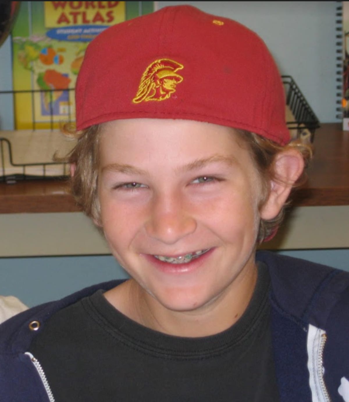 Sam Gaynor as a PS1 student