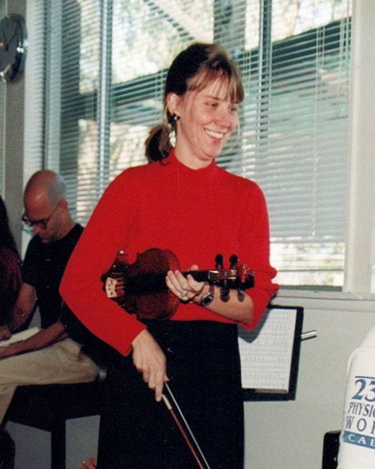 Tanja Lux as a PS1 student