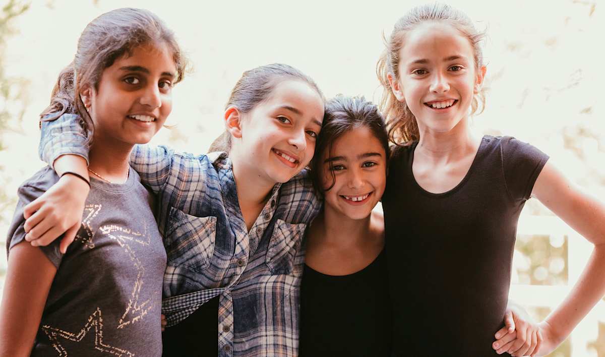 PS1 students together on campus