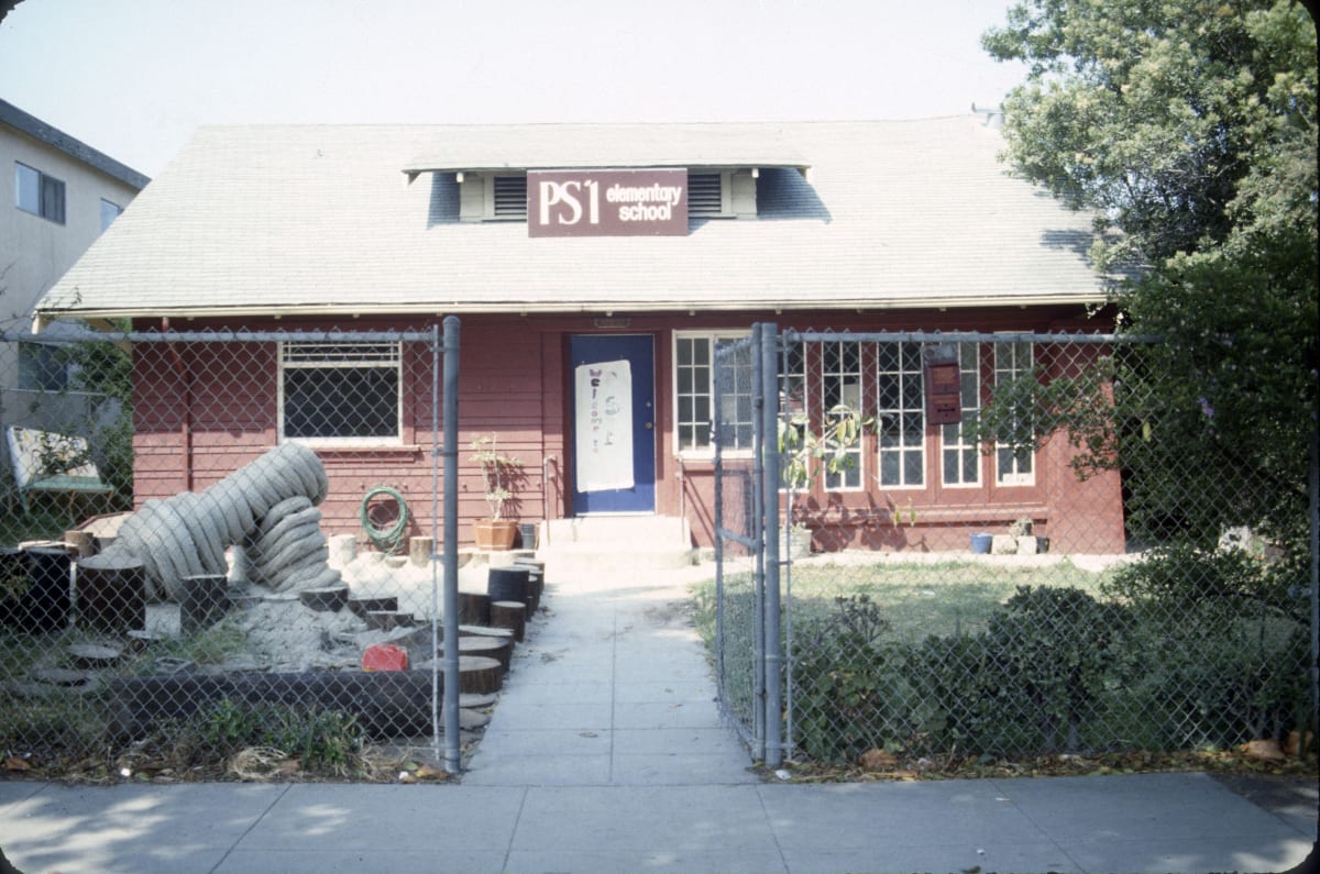 A PS1 classroom photographed in the mid-1970s