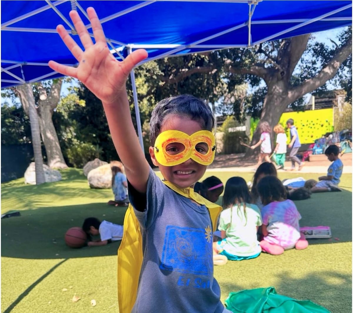 Campers in costume at Power Play Summer Camp