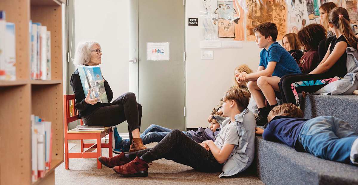 A PS1 Library class in session